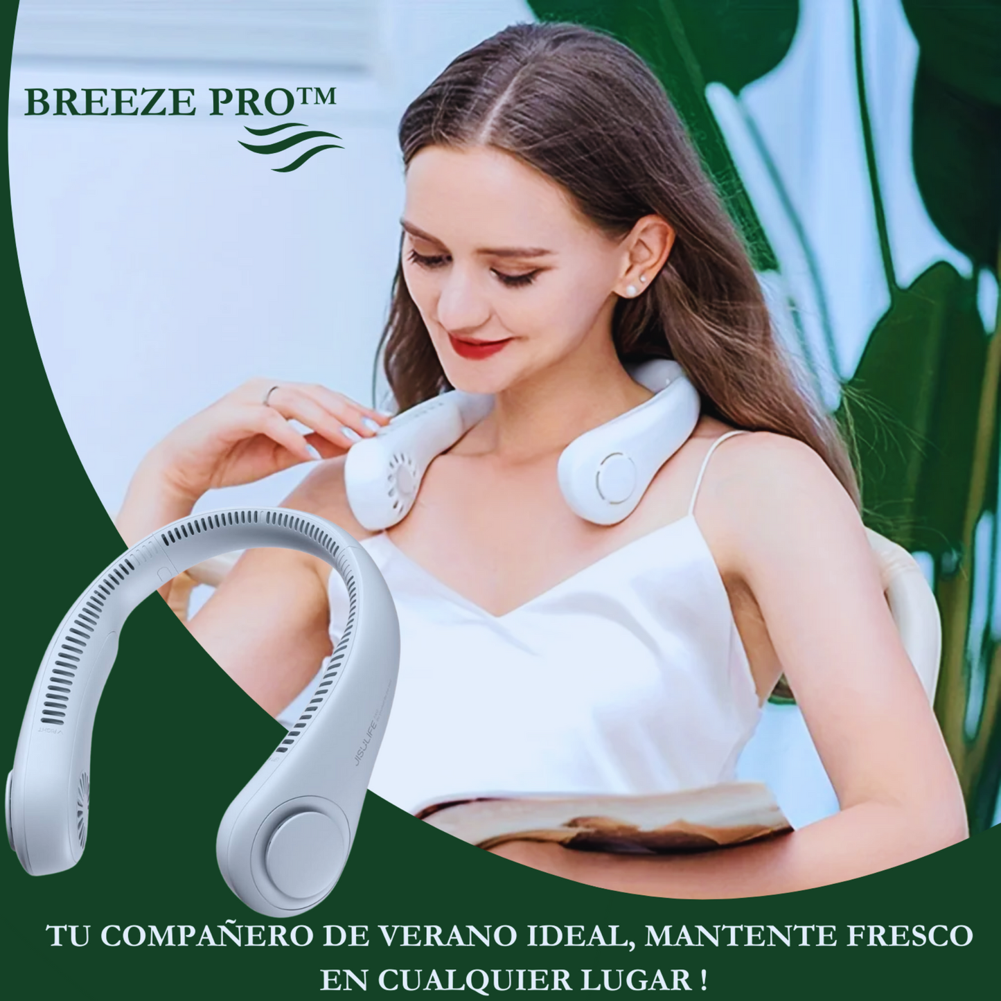 Ventilador De Cuello Portátil Full - Fresh