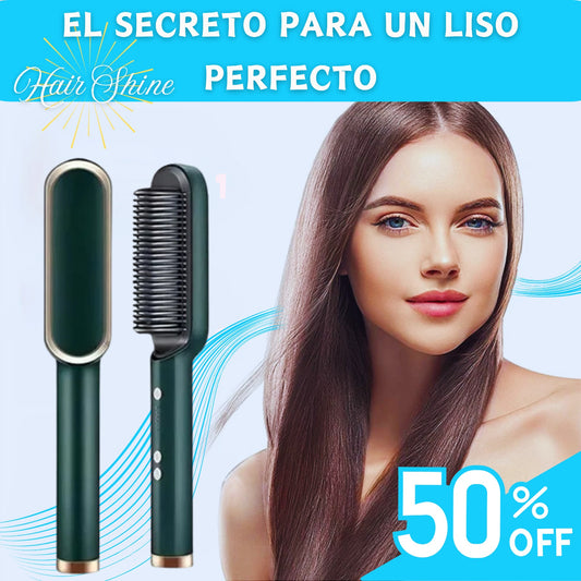 Cepillo Alisador De Cabello Hair Shine™